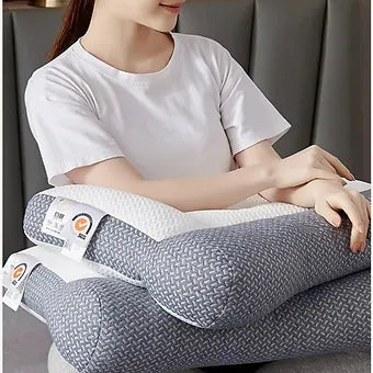 Almohada - Almohada ortopédica para dormir, alivio del dolor de cuello y un mejor descanso nocturno
