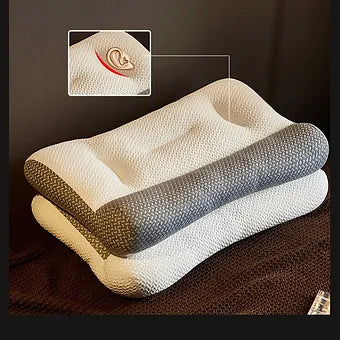 Almohada - Almohada ortopédica para dormir, alivio del dolor de cuello y un mejor descanso nocturno