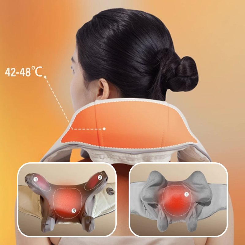 Masseur chauffant du cou et des épaules