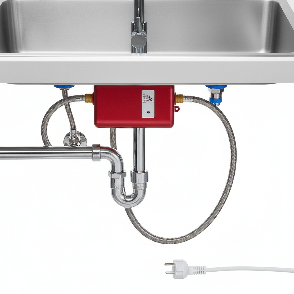 Smart Tankless Electric Water Heater — Instant Heating, Temperature Protection