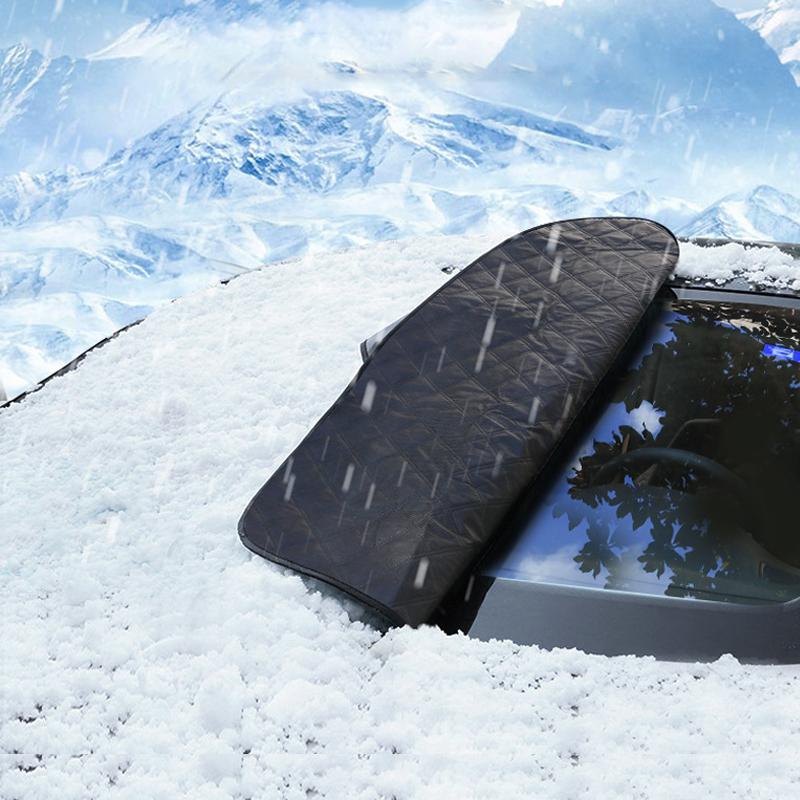 Magnetische Schneeabdeckung für die Autoscheibe