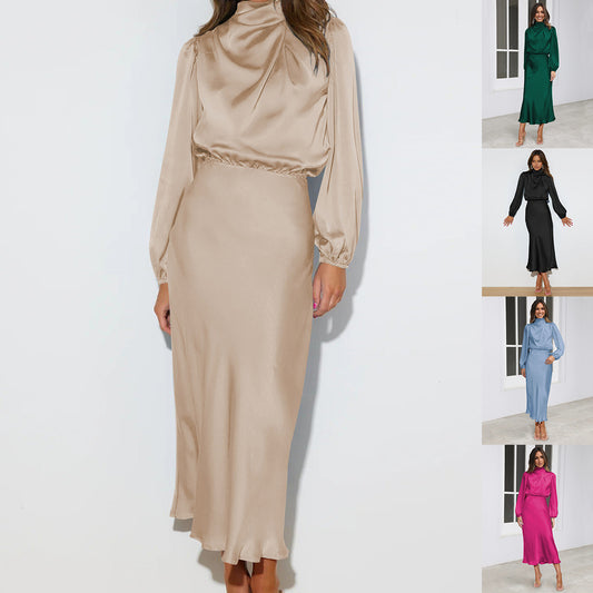 Robe Satinée Élégante