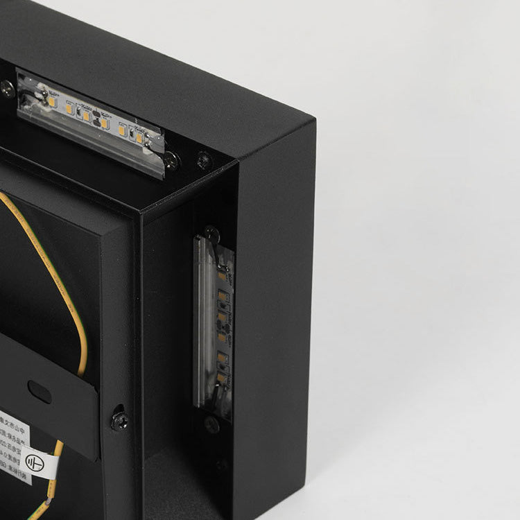 Éclairage extérieur LED LumaCast - Lampe moderne en acier inoxydable, design carré étanche