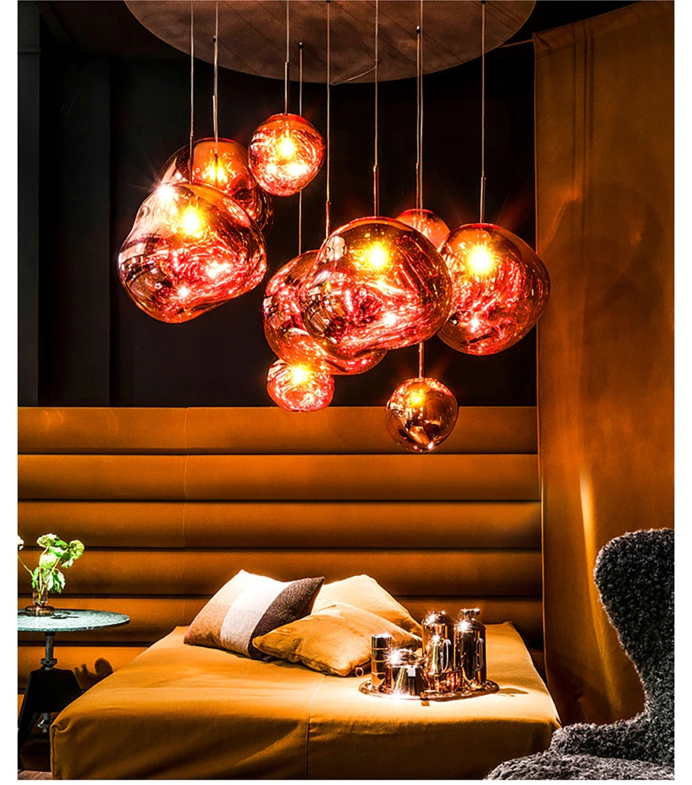Lámpara colgante ChicGlow — luz LED de lujo
