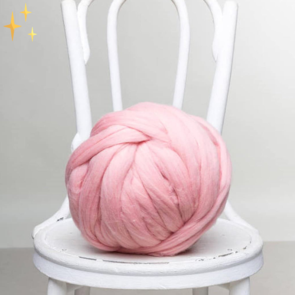 LuxaWool XXL Chunky Knitting Yarn — 1000 Gram Pack