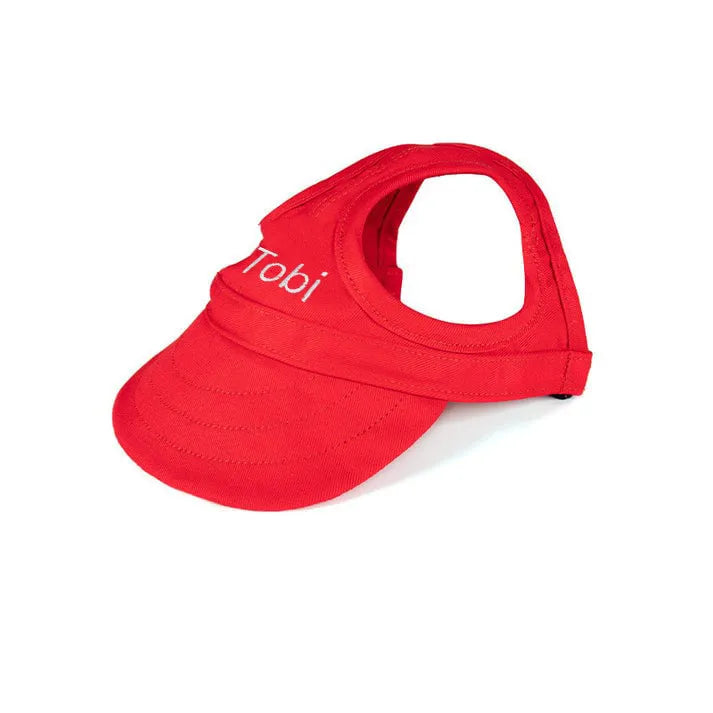 SunSafe Paws Dog UV Protection Hat — Eye Shield, Secure Fit
