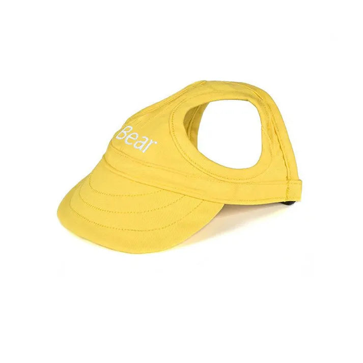 SunSafe Paws Dog UV Protection Hat — Eye Shield, Secure Fit