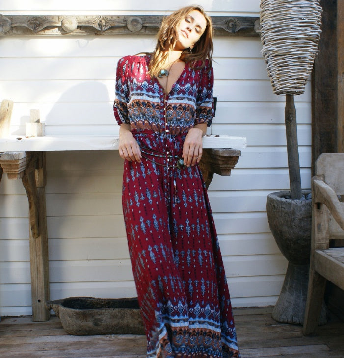 Robe Maxi Bohème Chic