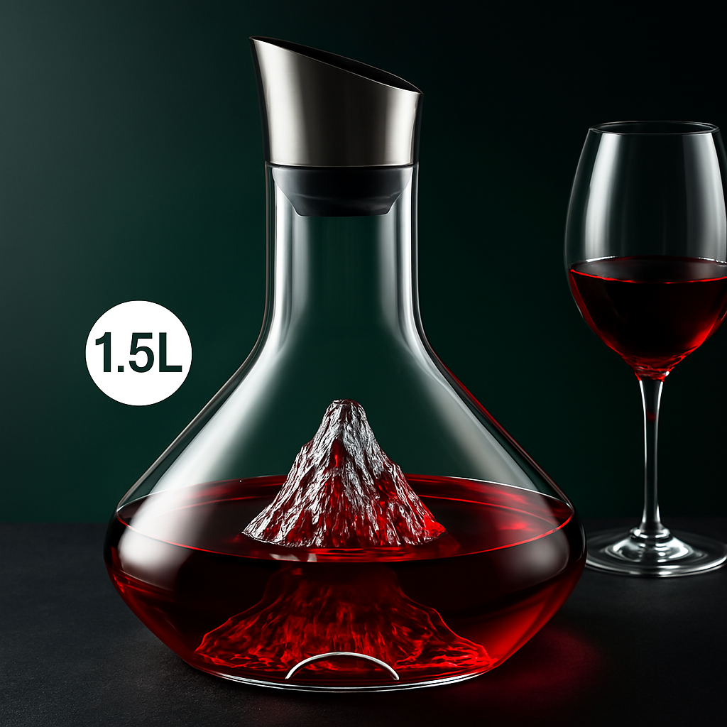 Vinkaraff i kristall — modern isbergsform
