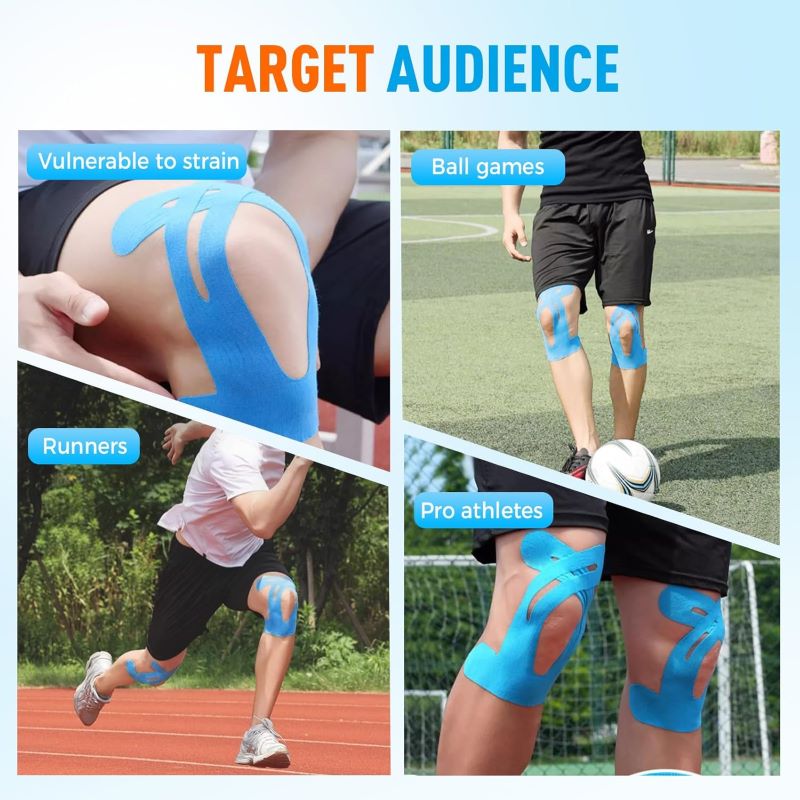 4-Piece Knee Meniscus Protection Belt — Flexible Joint Support Wrap