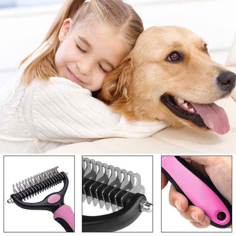 Escova de higiene para animais — design para libertar os emaranhados