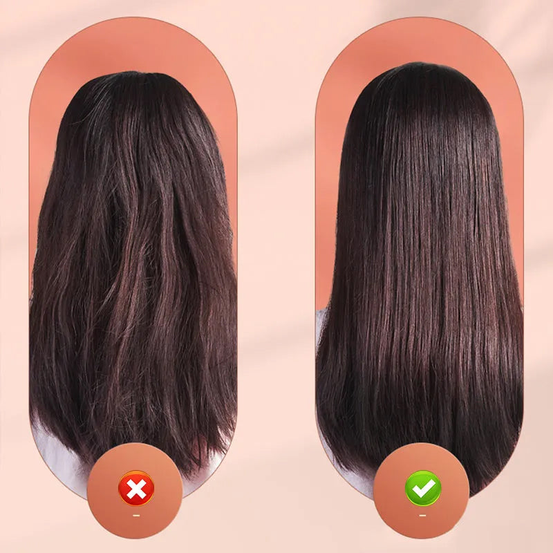 Mini modelador de cabelo portátil — design compacto de batom e modelação de dupla função