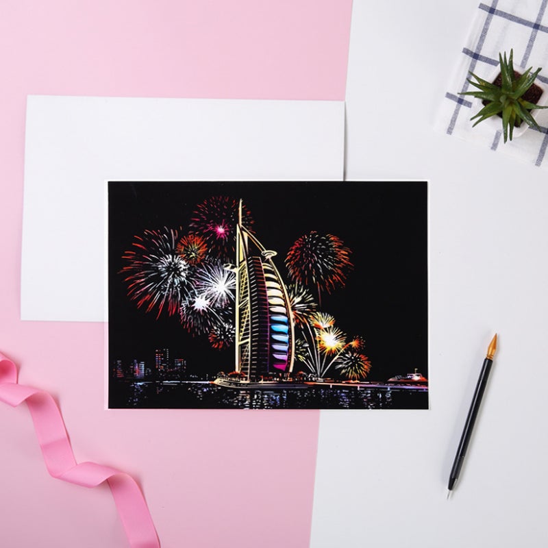 Splendid Magic Scratch Art — Smudge-Free, Non-Toxic Drawing Sheets