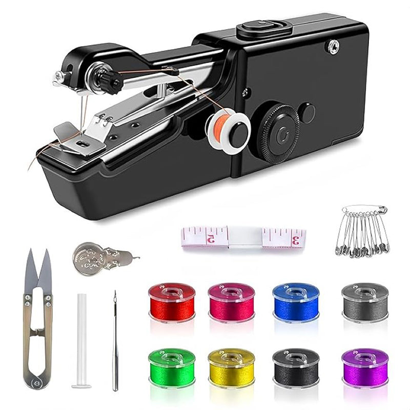 Automatisk, trådløs mini-symaskine