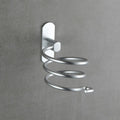 Soporte de pared de aluminio para secador de pelo