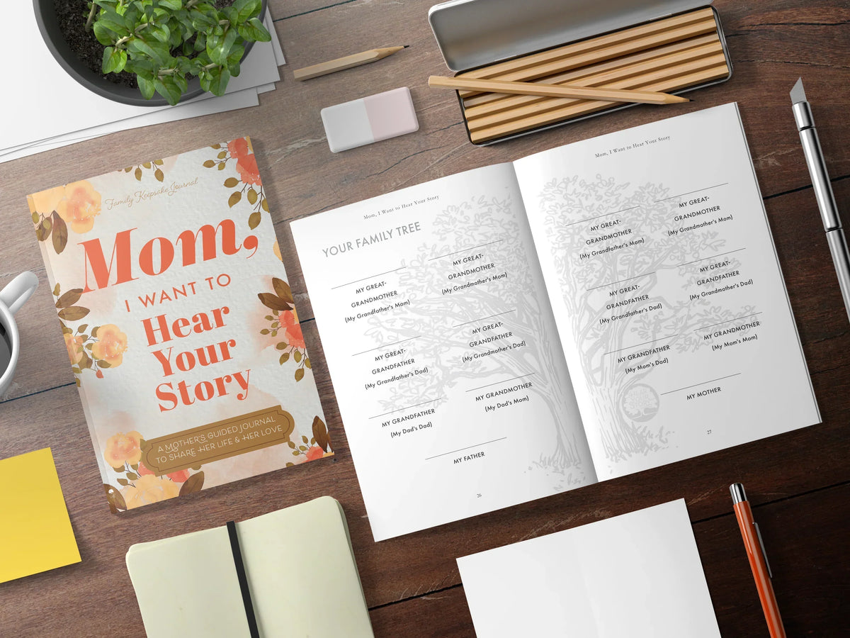 Dad, I Want to Hear Your Story – Legacy Edition Memory Book Over 250 Questions