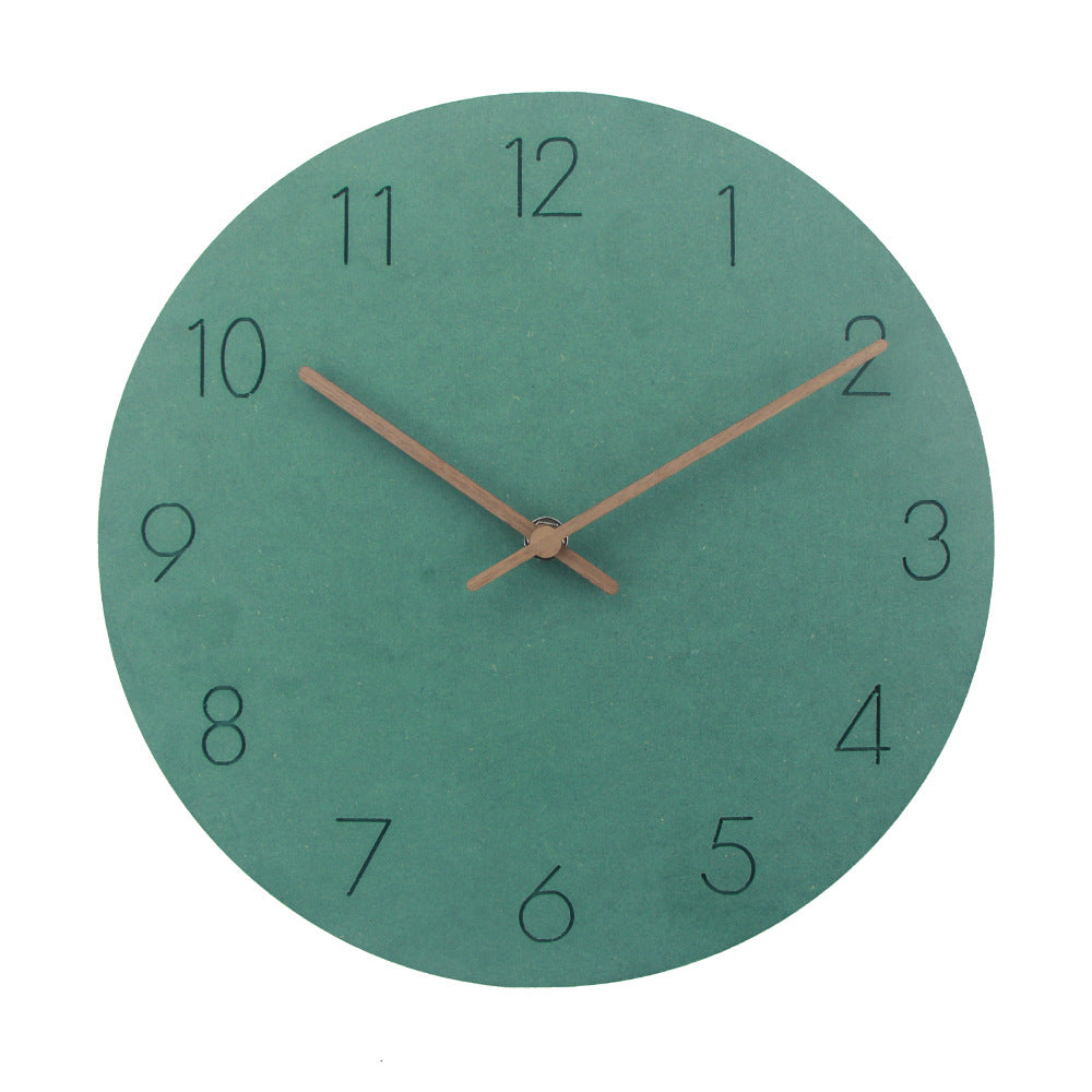 Enkel nordisk väggklocka - 29cm diameter