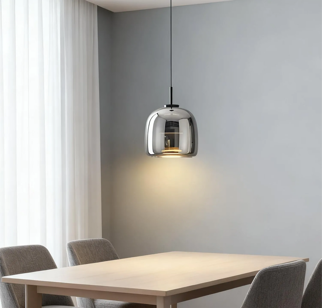 Suspension moderne en verre, à intensité variable, pour salle à manger | boxzora