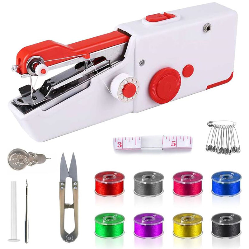 Automatisk, trådløs mini-symaskine