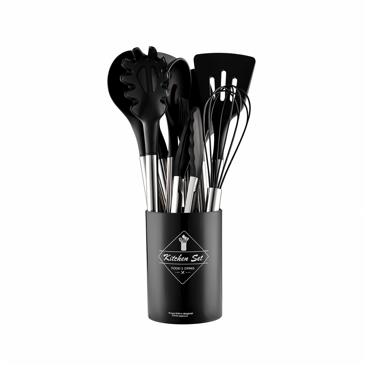 Juego de utensilios de cocina de silicona Culinara Pro de 12 piezas
