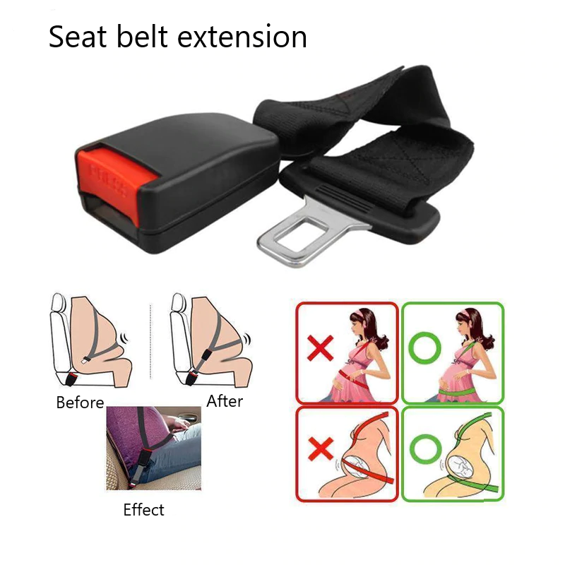 Seatbelt Extender — Strong, Safe and Comfortable Straight-Cord Core