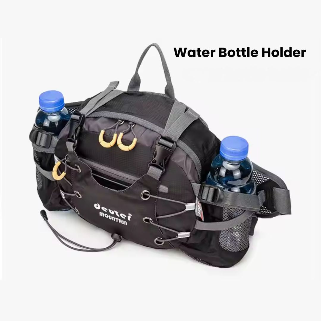 5L Waterproof Waist Bag – Zippered Pocket Fanny Pack