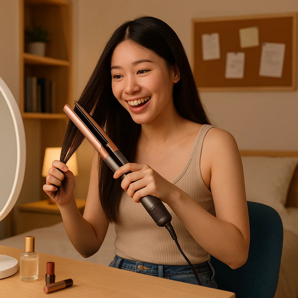 StraightStyler 2-in-1 Hair Dryer & Straightener — Advanced Airflow Technology