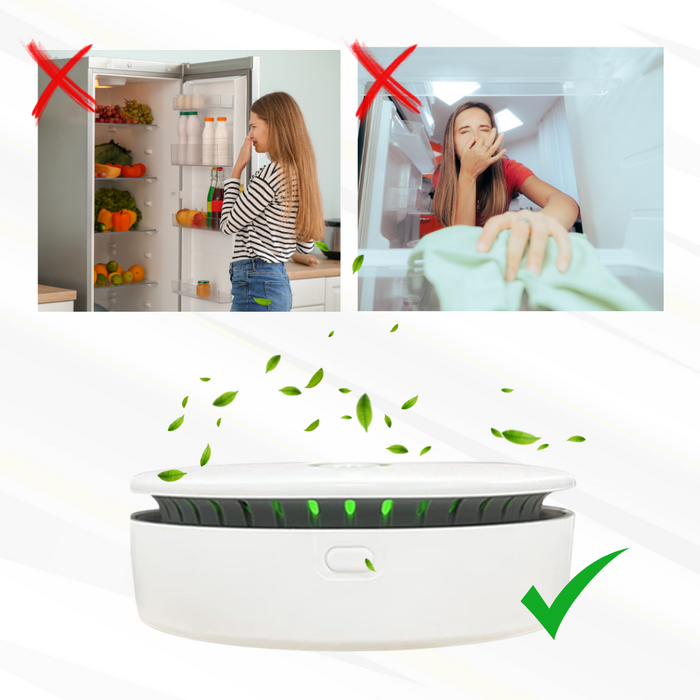 מסיר ריחות FreshAir באוזון – מטהר אוויר נייד להסרה מהירה של ריחות בתוך 20 דקות