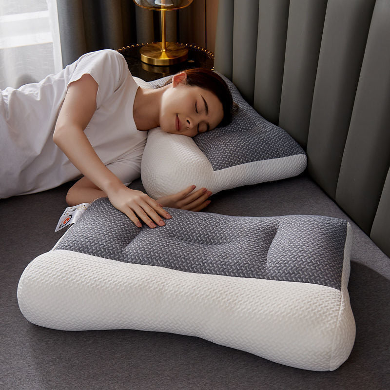 Almohada - Almohada ortopédica para dormir, alivio del dolor de cuello y un mejor descanso nocturno