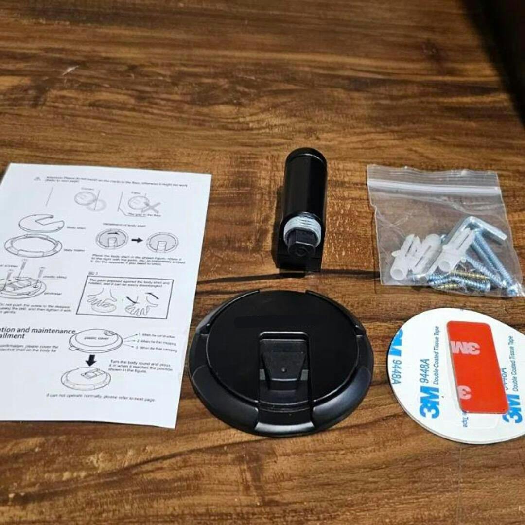 HoldMate Magnetischer Türstopper – Montage ohne Bohren, starker Halt, elegantes Design