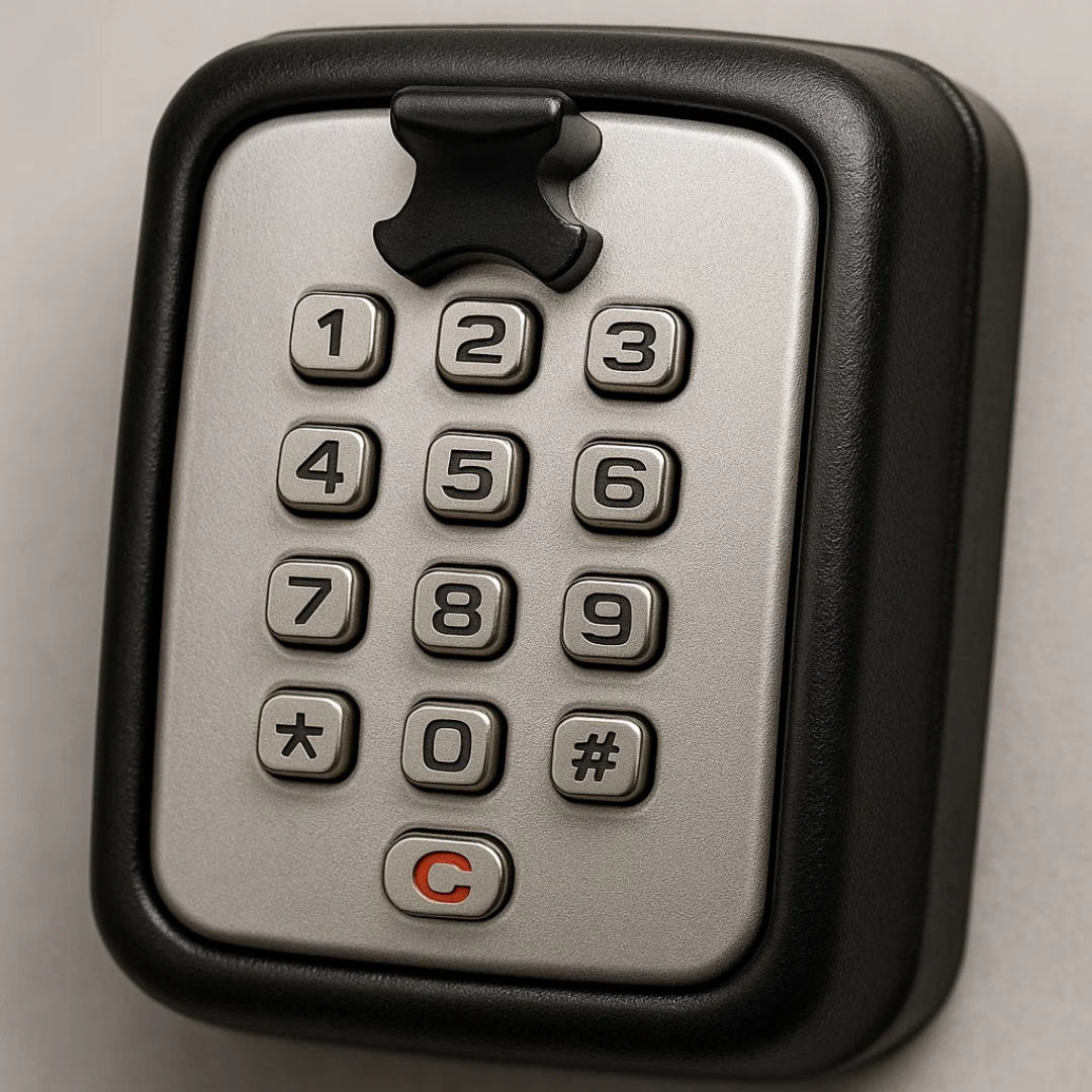 KeyGuard weerbestendige aan de muur bevestigde sleutelkluis – veilige beveiliging voor buiten