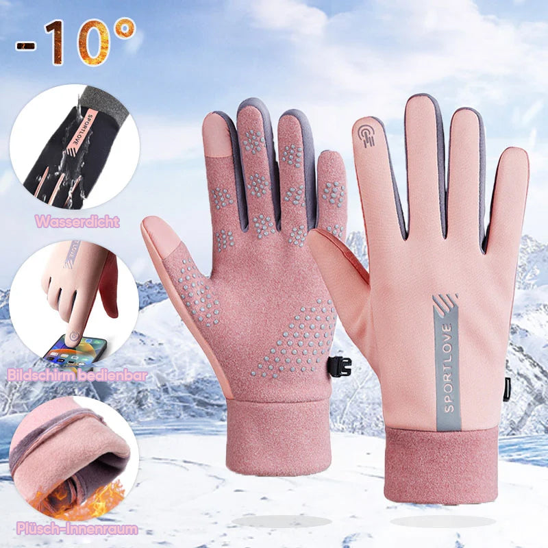 Heated Gloves — Touch-Sensitive Fingertips