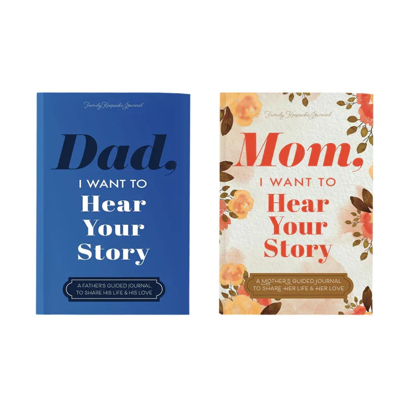 Dad, I Want to Hear Your Story – Legacy Edition Memory Book Over 250 Questions