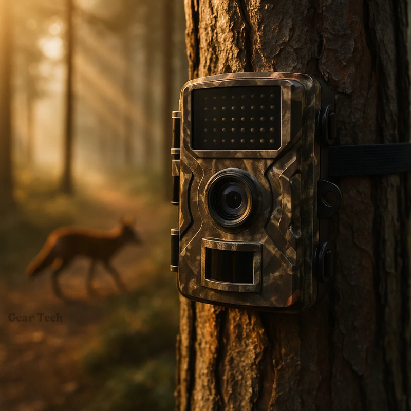 Sophia L. Night Vision Wildlife Camera – 16MP Photos, 1080p Video, Day/Night Sensor