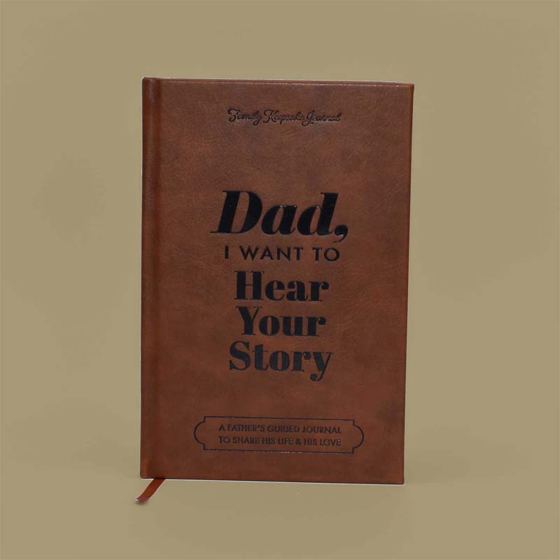 Dad, I Want to Hear Your Story – Legacy Edition Memory Book Over 250 Questions