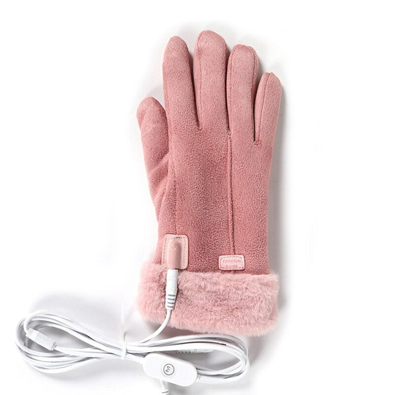Heated Winter Gloves, Rechargeable Design, 5000mAh Battery, Touchscreen Compatible