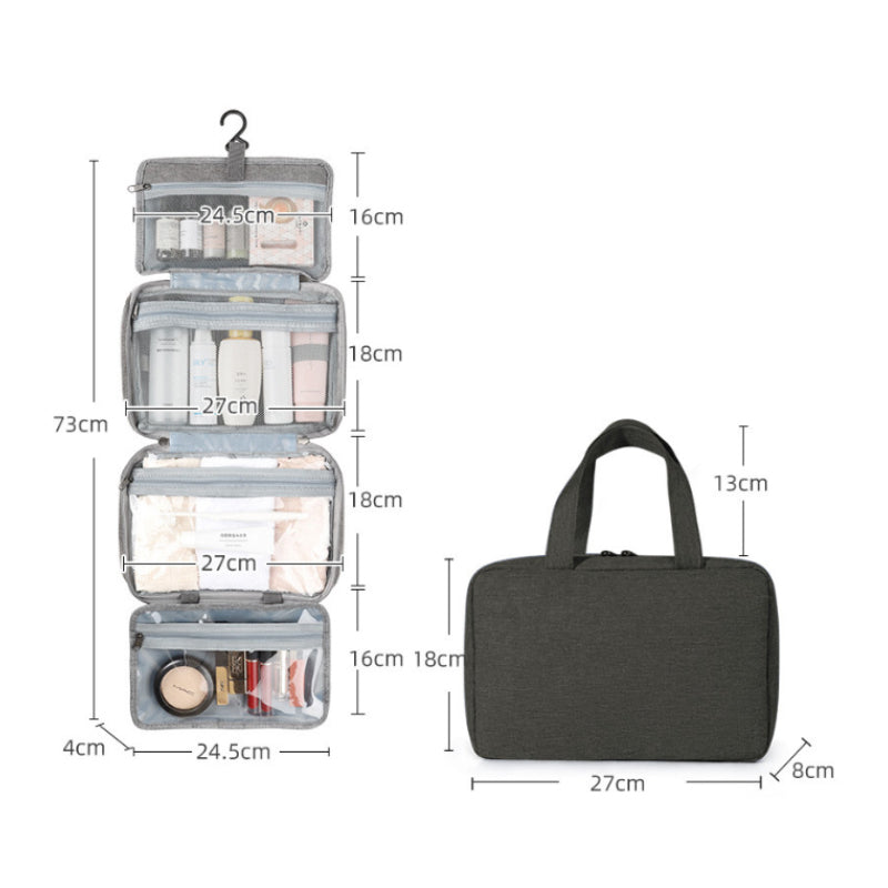Organizer per prodotti da bagno a 4 scomparti