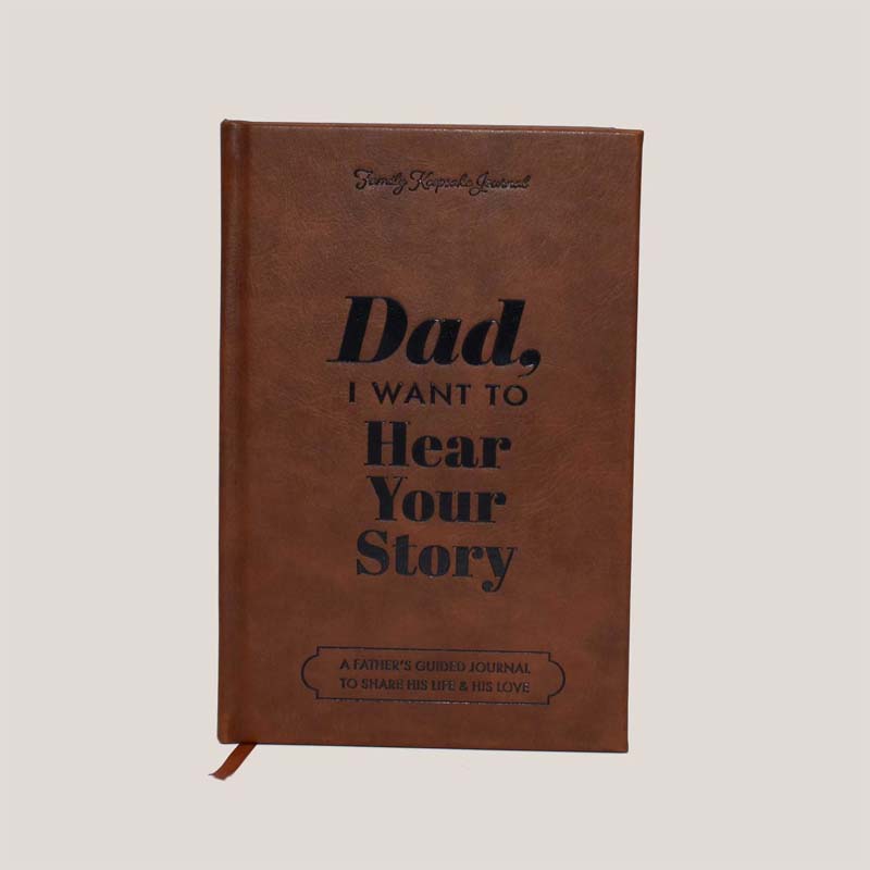 Dad, I Want to Hear Your Story – Legacy Edition Memory Book Over 250 Questions