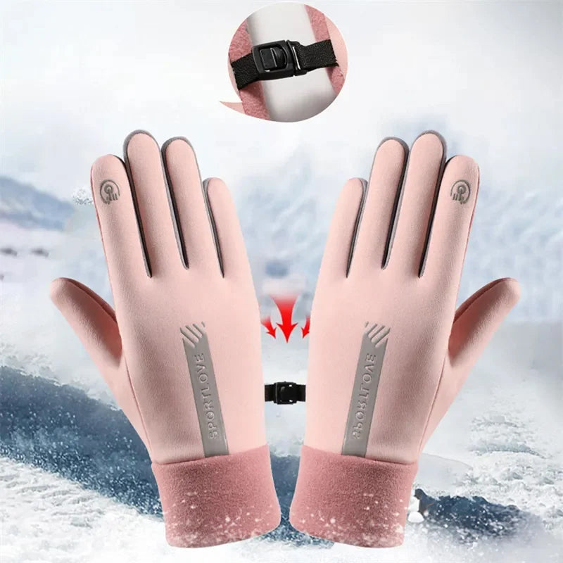 Heated Gloves — Touch-Sensitive Fingertips