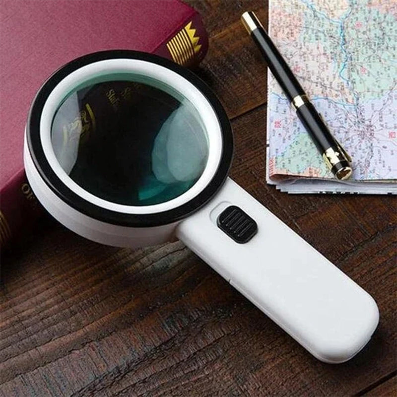 30x LED Lighted Magnifying Glass
