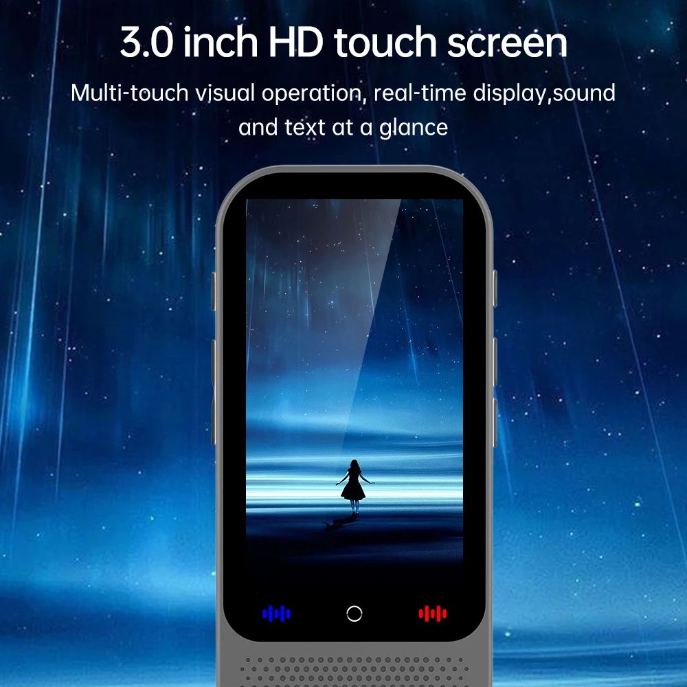 S80 Pro Portable Language Translator — ChatGPT AI Linkage, 16 Offline Translation Packs, 138-Language Voice Response