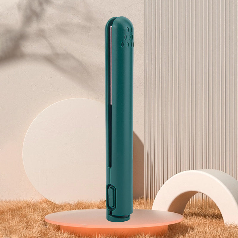 Mini modelador de cabelo portátil — design compacto de batom e modelação de dupla função