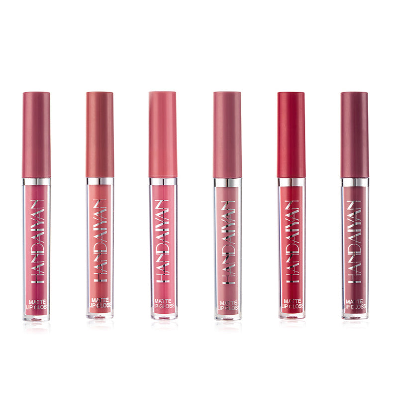 Set de labiales líquidos mate — Incluye 6 colores
