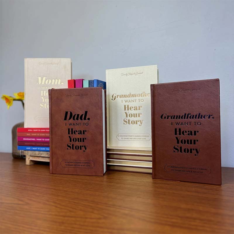 Dad, I Want to Hear Your Story – Legacy Edition Memory Book Over 250 Questions