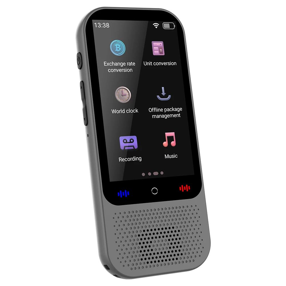 S80 Pro Portable Language Translator — ChatGPT AI Linkage, 16 Offline Translation Packs, 138-Language Voice Response