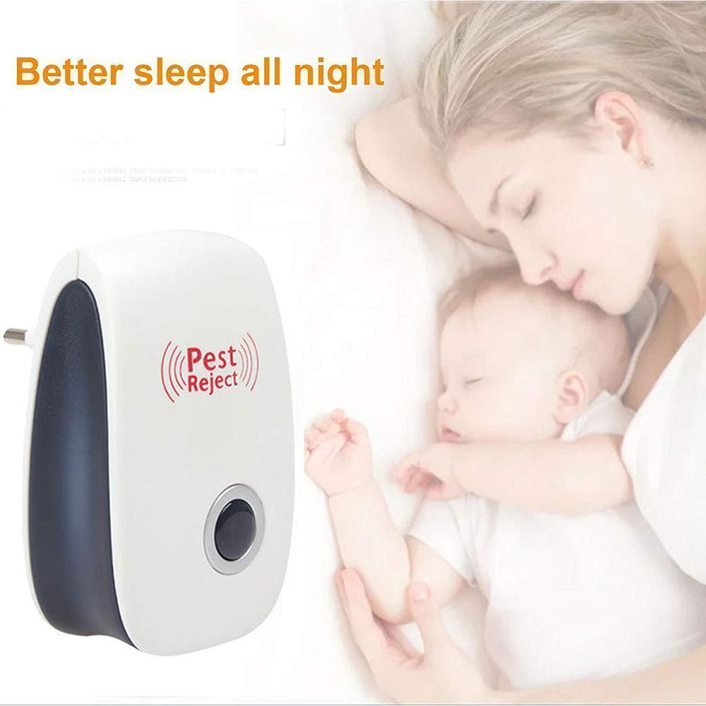 2+1件套超声波驱虫器 - 低频声音发射器