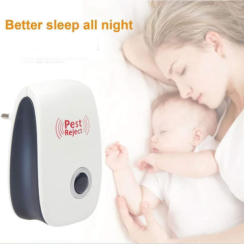 2+1 Pack Ultrasonic Insect & Pest Repeller — Low-Frequency Sound Emitter