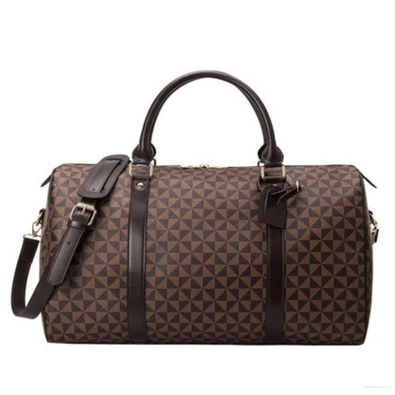 Westman Hochwertige Unisex-Reisetasche aus Leder — stilvolle Weekender-Tasche