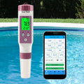 Digitální chytrý tester kvality vody 7 v 1 – měřič pH a chloru