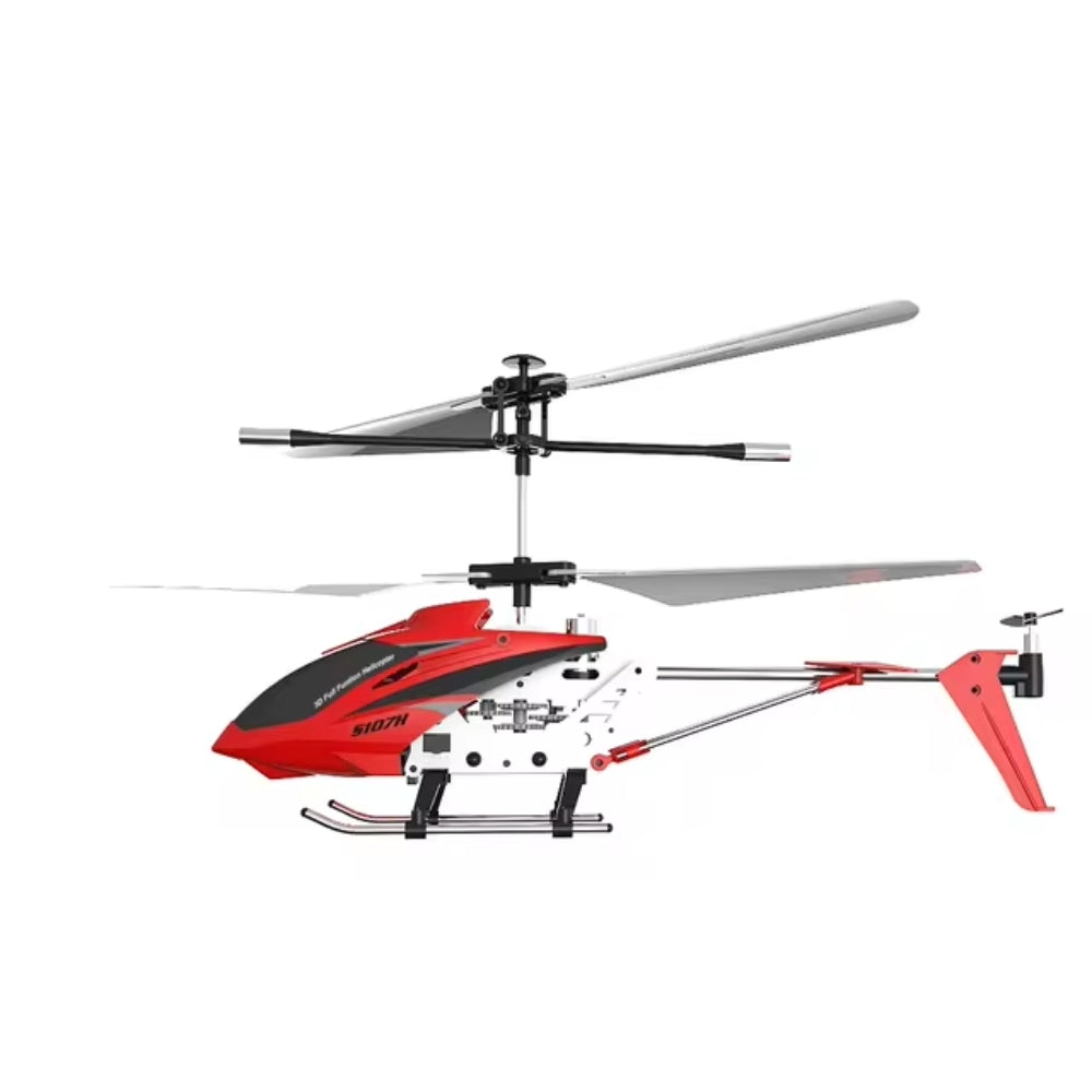 Mini RC-helikopter met 3,5 kanalen - gyrostabilisator, onbreekbaar frame, karmozijnrood